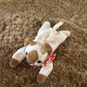 Ty Beanie Baby Snip the Siamese Cat Plush - Brown and Cream